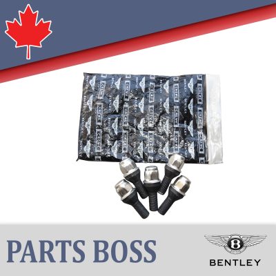 Bentley OEM NEW 19 INCH Road Wheel Bolts Set of 5 (5 PCS)