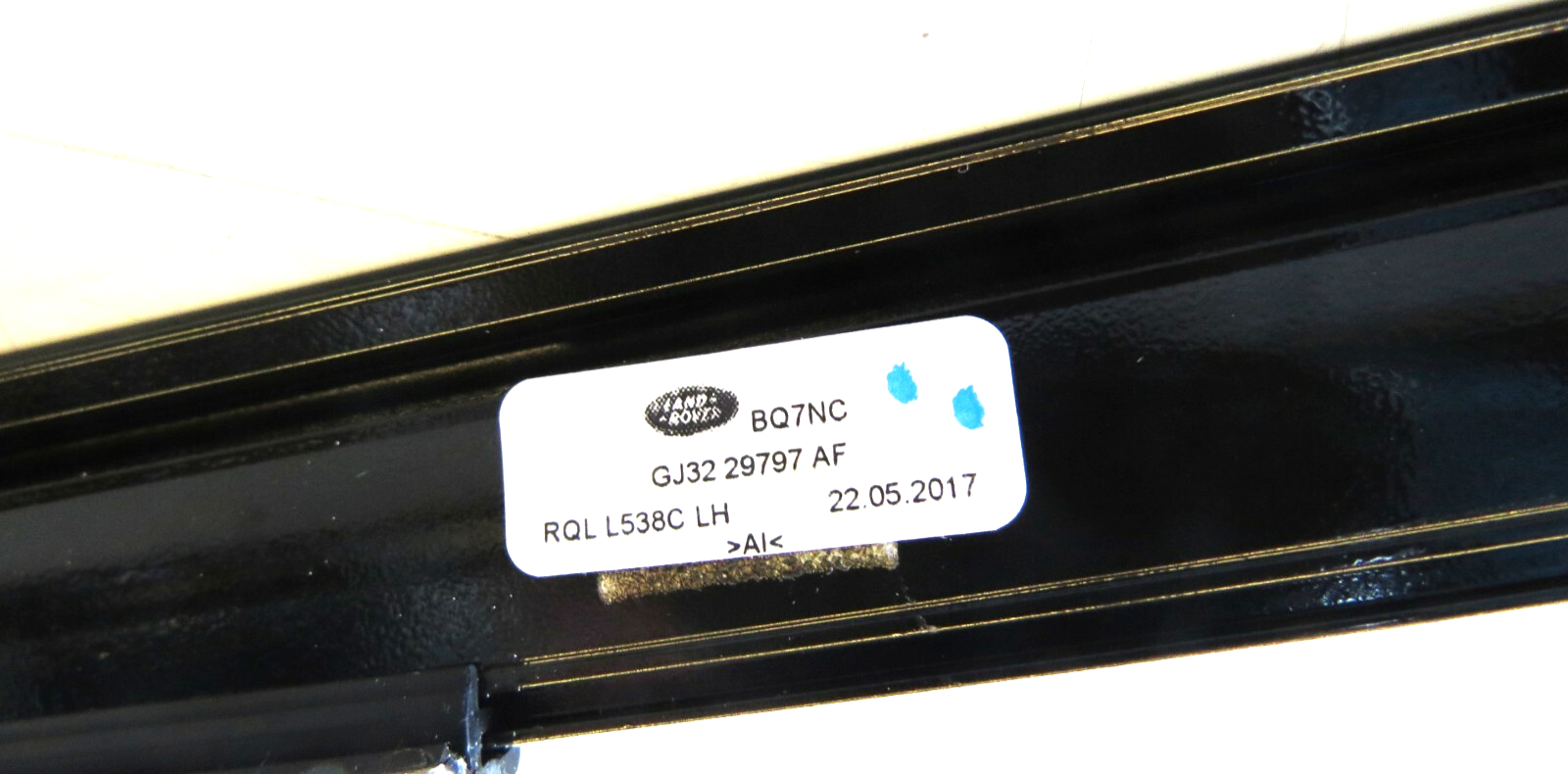 Range Rover Evoque Convertible L538 2017-2019 OEM Quarter Panel Molding Rear LH - Image 8