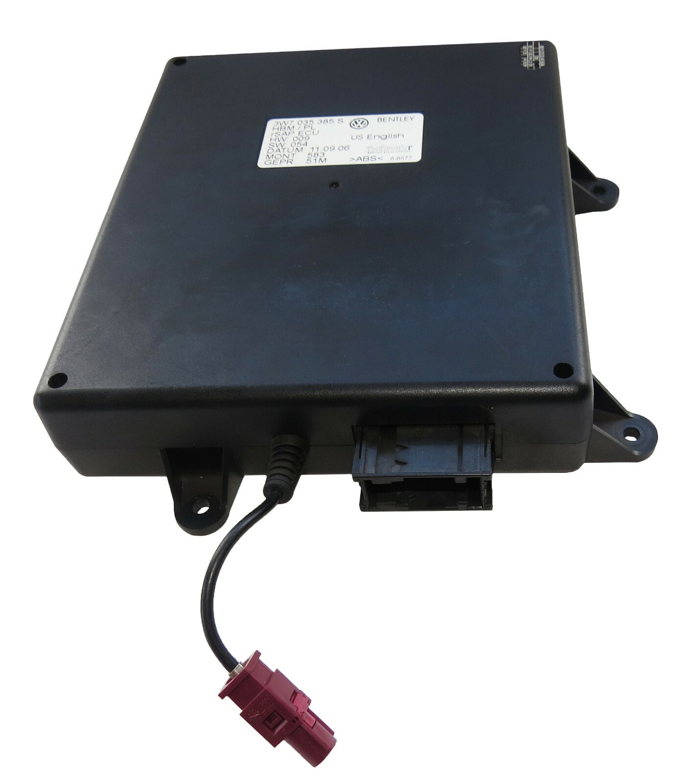Bentley Continental GT GTC Flying Spur 2010-2018 OEM Telematic Control Module - Image 2