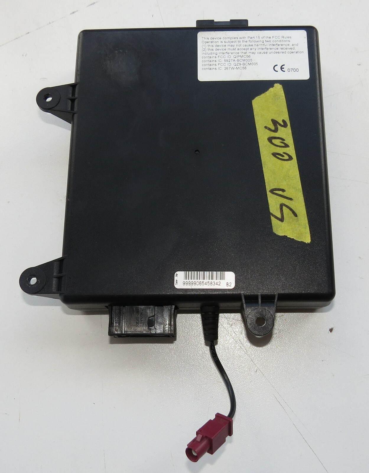 Bentley Continental GT GTC Flying Spur 2010-2018 OEM Telematic Control Module - Image 4