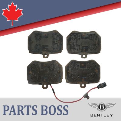 Bentley Continental GT 2003-2010 OEM Brake Pad Set Front  w/Wear Indicator
