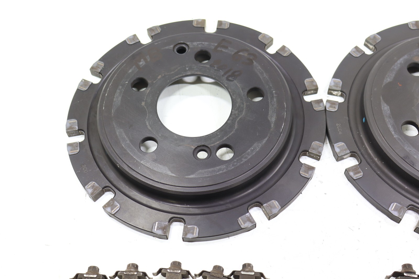 Mercedes C63 E63 GLC63 SL63 2011-2023 OEM BREMBO Brake Disc 390mm Hub Set Front - Image 4