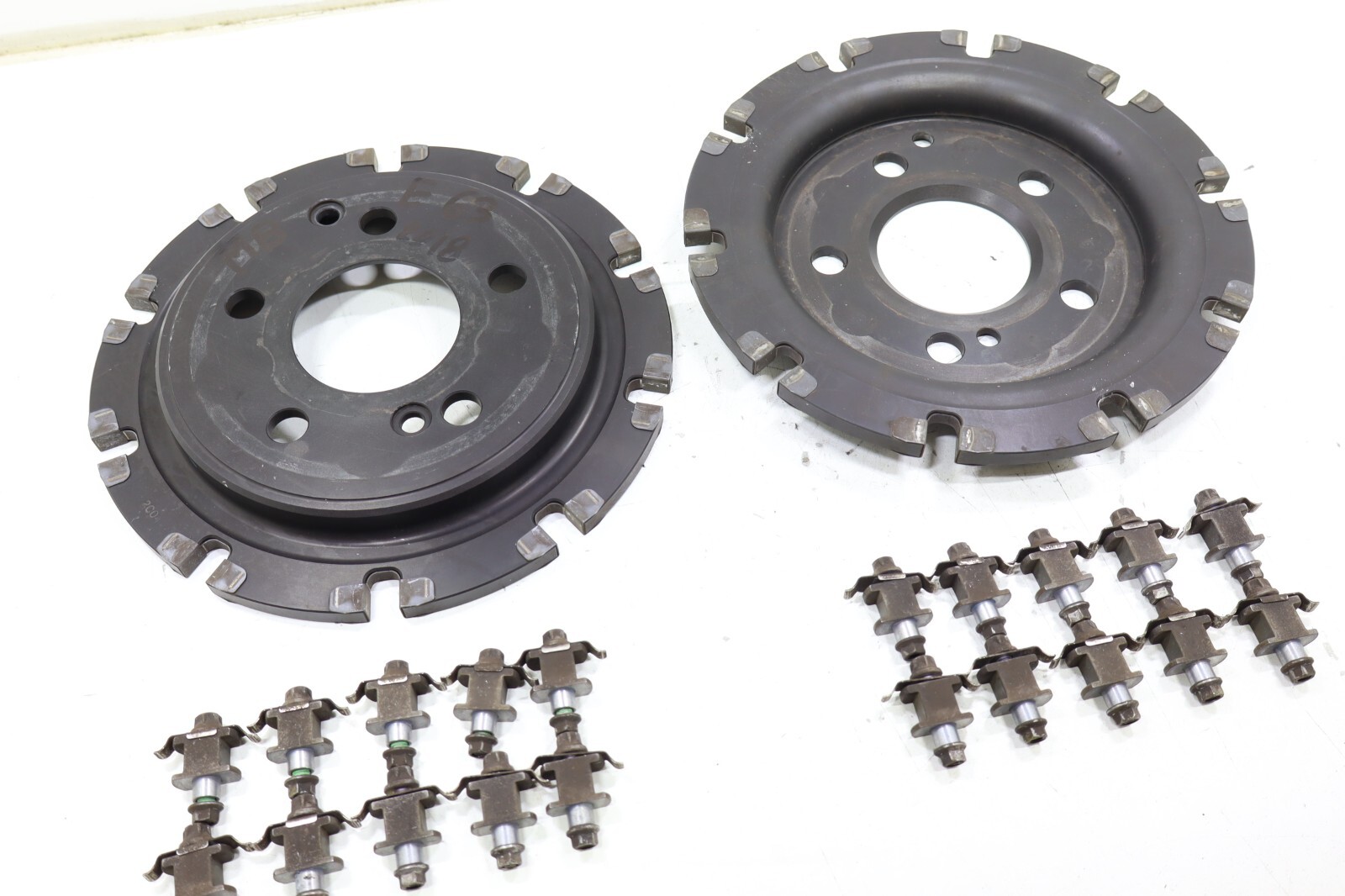 Mercedes C63 E63 GLC63 SL63 2011-2023 OEM BREMBO Brake Disc 390mm Hub Set Front - Image 7
