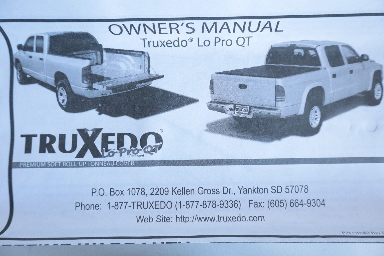 Truxedo Lo Pro QT Chevrolet GMC 2007-2014 6.5Ft Premium Roll-Up Tonneau Cover - Image 4