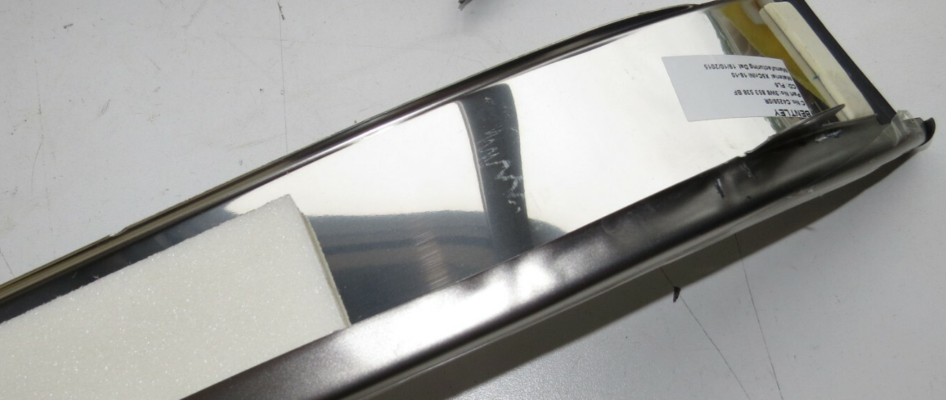 Bentley Continental GT V8S 2015-2017 OEM NEW Sill Trim Strip RH - Image 10