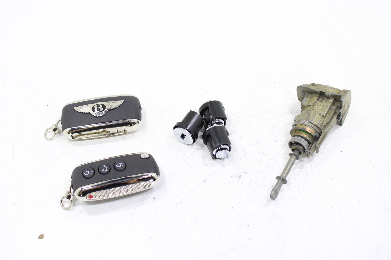 Bentley 2002-2016 OEM 2x New Bentley Cut Keys w/Glovebox & Door Lock Cylinder – Image 7