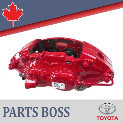 Toyota GR Supra 2020-2021 OEM Red Brake Caliper Front Right (Passenger Side)
