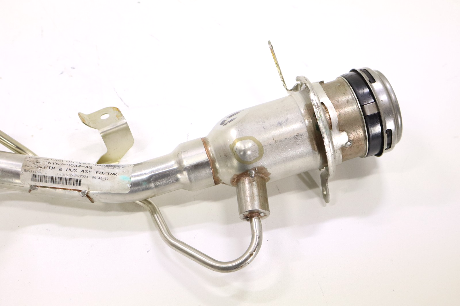 Aston Martin Vantage 2019-2024 OEM Fuel Filler Pipe & Hose Assembly - Image 15