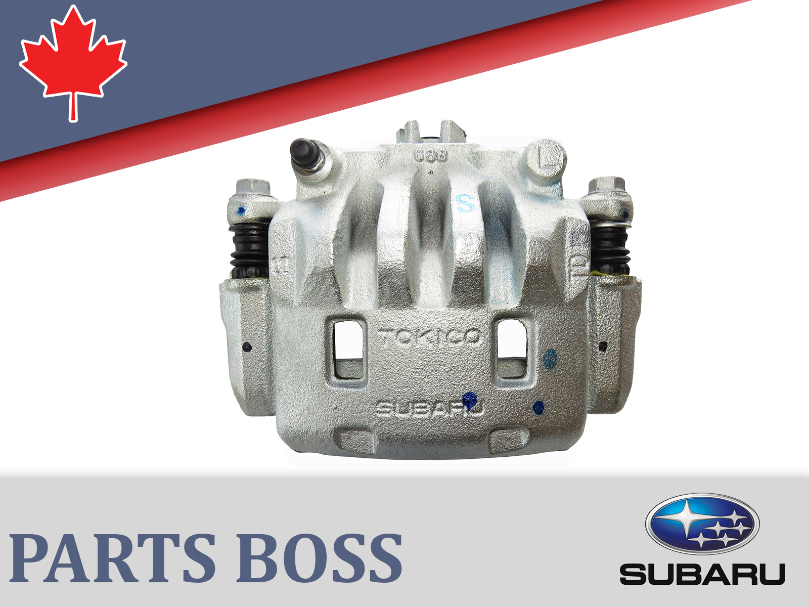 Subaru 2010-2016 OEM NEW Brake Caliper Front Left (Driver Side)