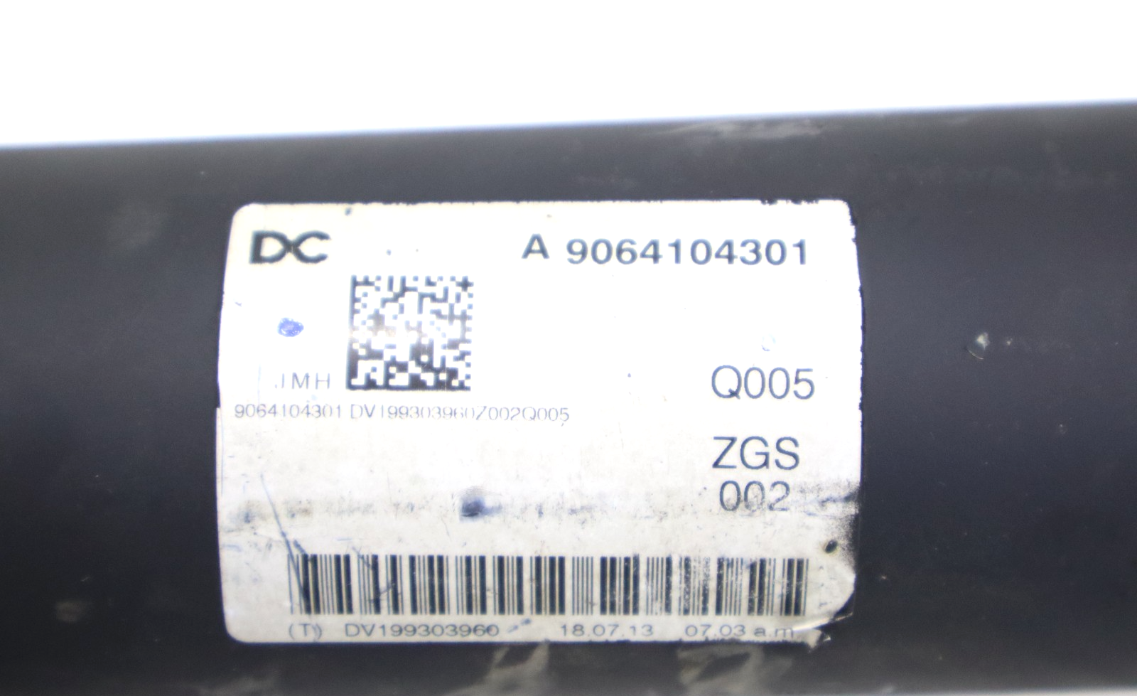 Mercedes Sprinter 2500 3500 2010-2018 OEM LWB 170” Drive Shaft Propshaft Middle - Image 14
