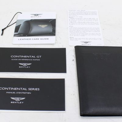 Bentley Continental GT OEM NEW Quick Reference Guide & Service Handbook FRENCH