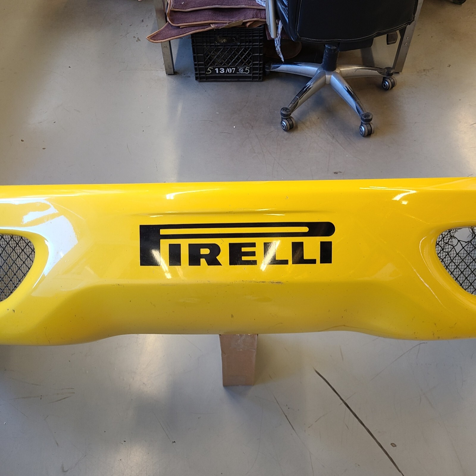Pirelli Ferrari 360 Modena Spider 2001 2002 2003-2008 OEM Front Bumper Yellow – Image 6