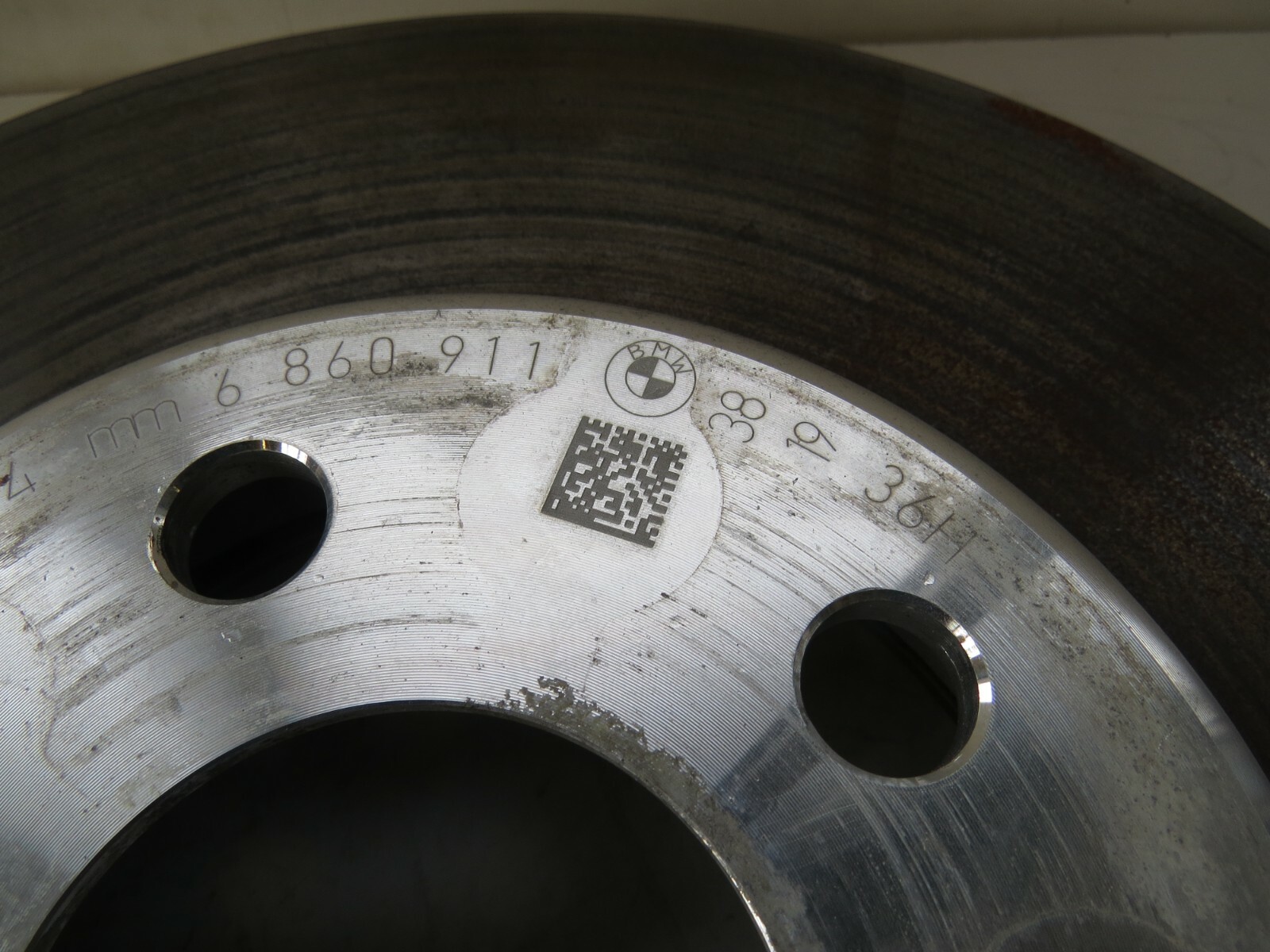 Toyota GR Supra 2020-2023 OEM Rear Brake Disc Rotors and Brake Pads - Image 5