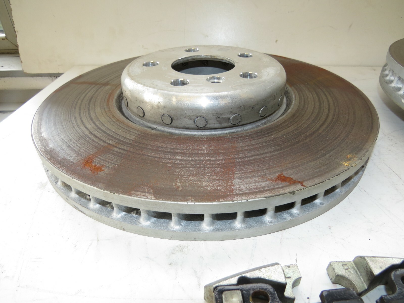 Toyota GR Supra 2020-2023 OEM Rear Brake Disc Rotors and Brake Pads - Image 8