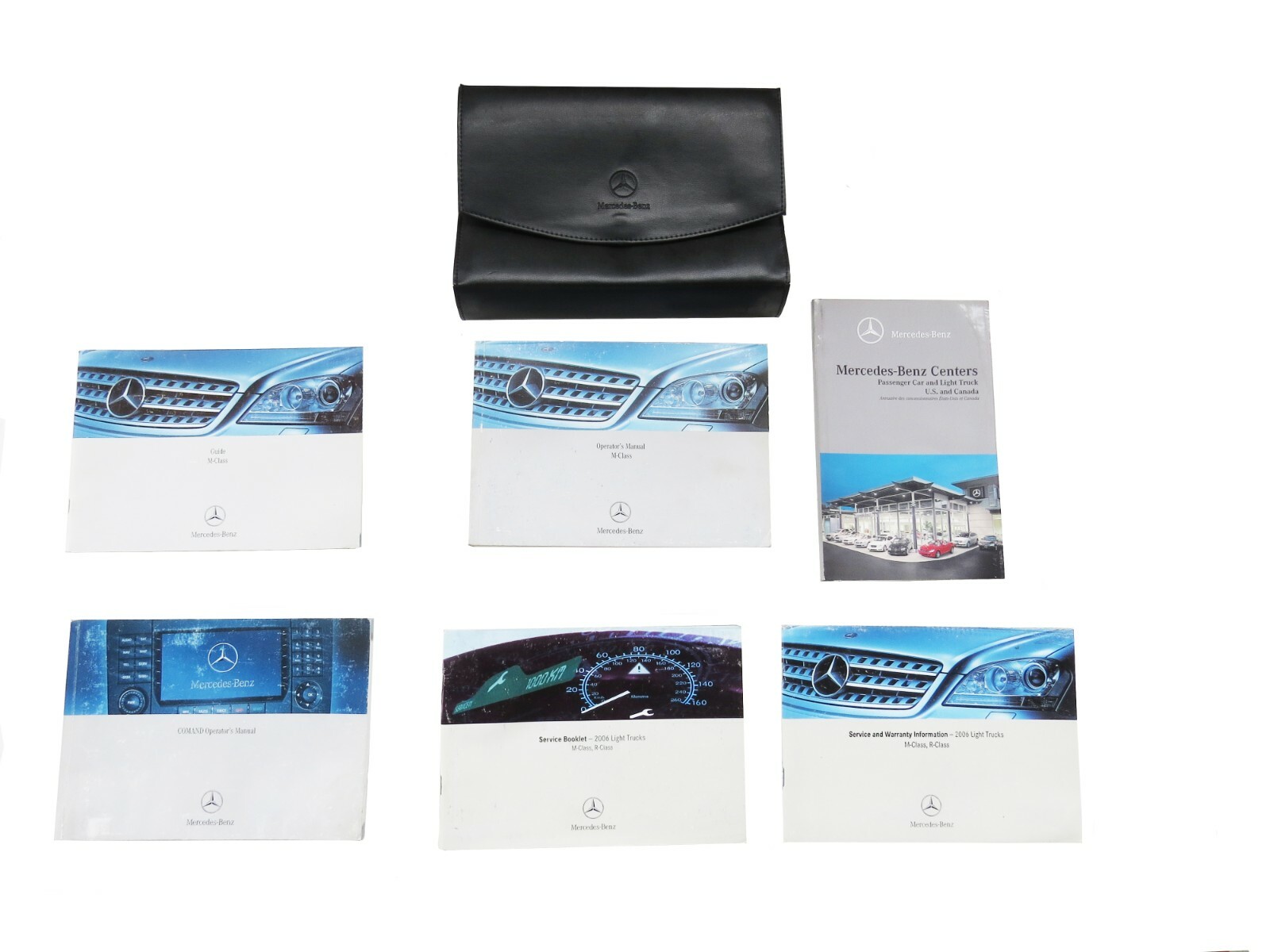 Mercedes-Benz M R-Class 2006 OEM Owners Manual Set w/Case – Image 2