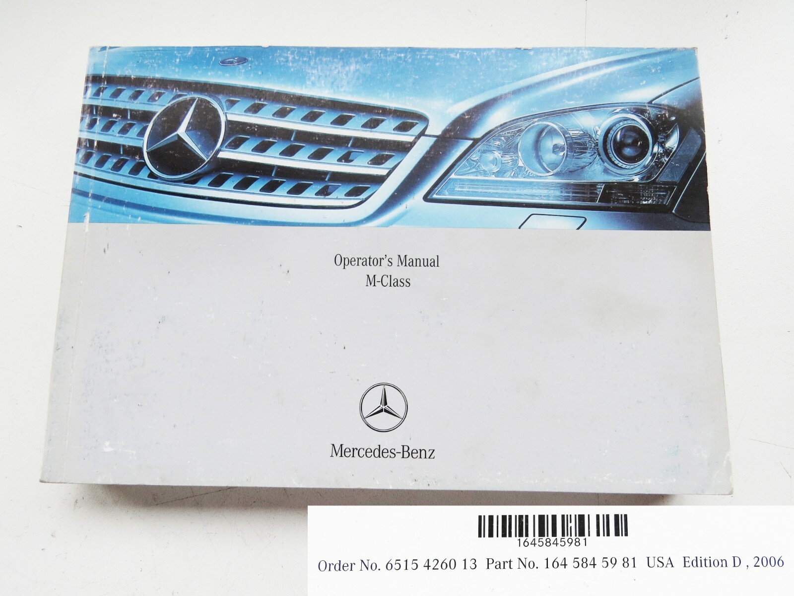 Mercedes-Benz M R-Class 2006 OEM Owners Manual Set w/Case – Image 3