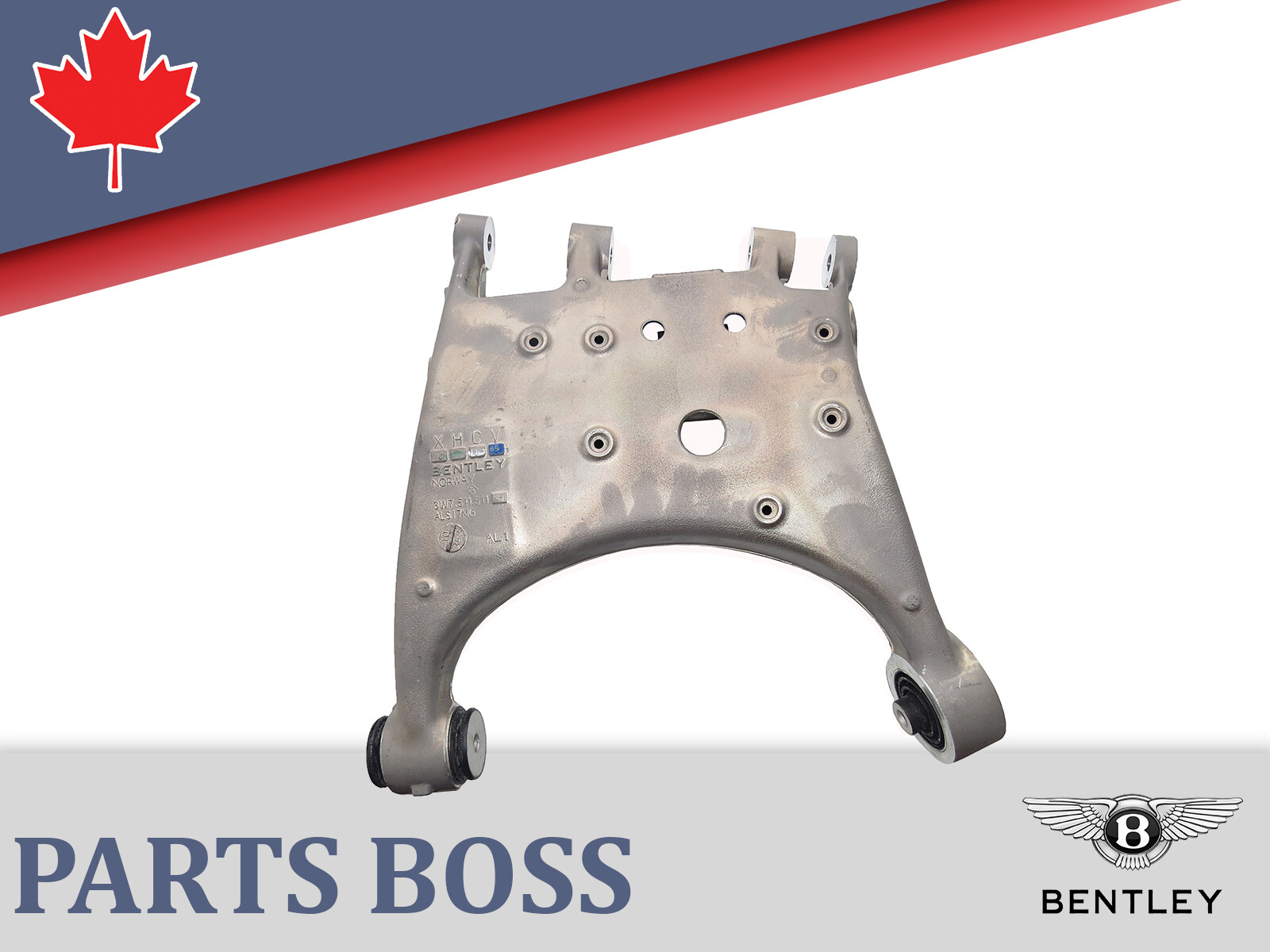 Bentley Continental GTC 2007-2010 OEM NEW Suspension Control Arm Rear LH