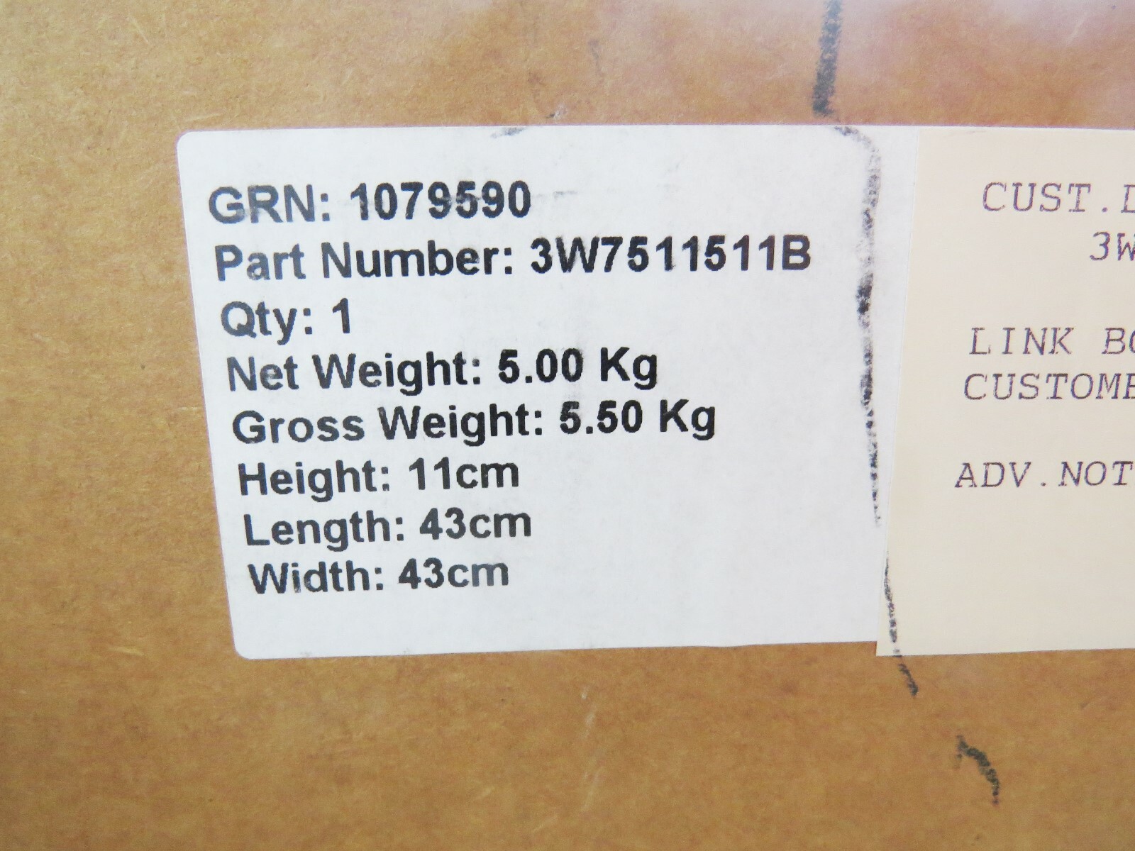 Bentley Continental GTC 2007-2010 OEM NEW Suspension Control Arm Rear LH - Image 8