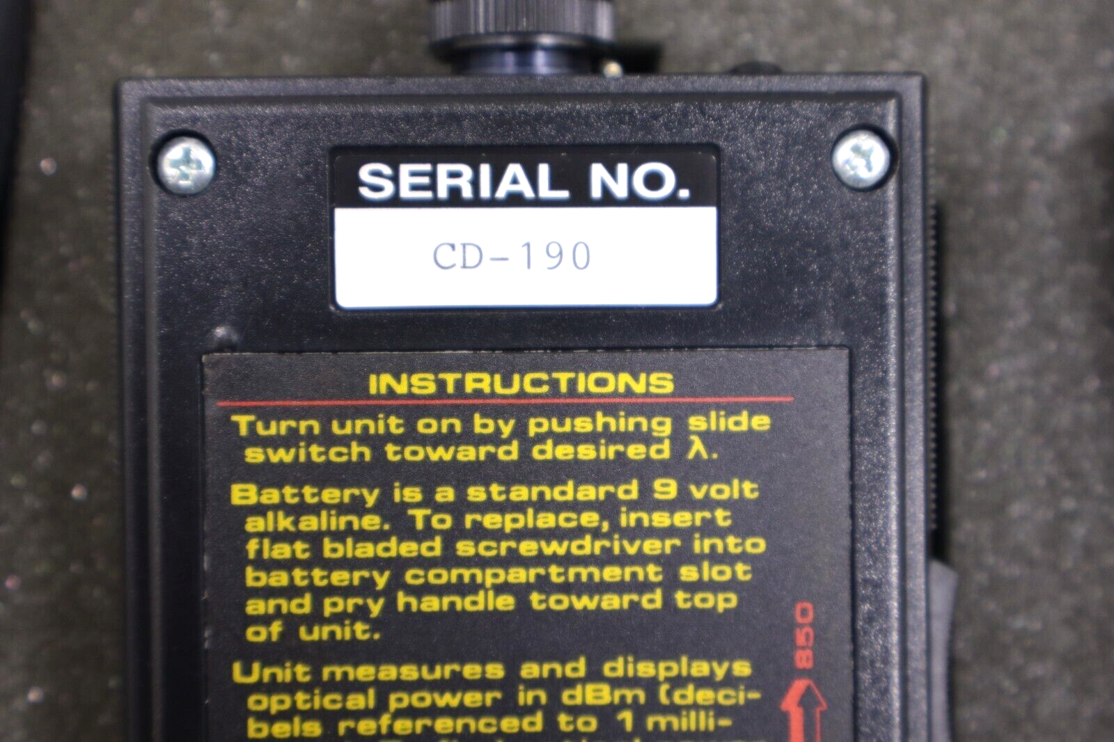 Meson Fiber Optics Power Meter & Source Testing Kit – Image 11