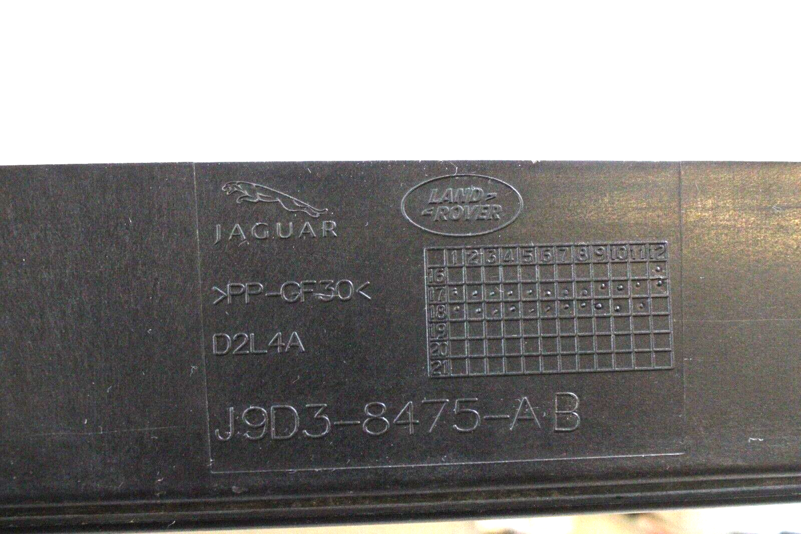 Jaguar I-Pace 2019 OEM Radiator Shutter Flap Control Grille Front - Image 17