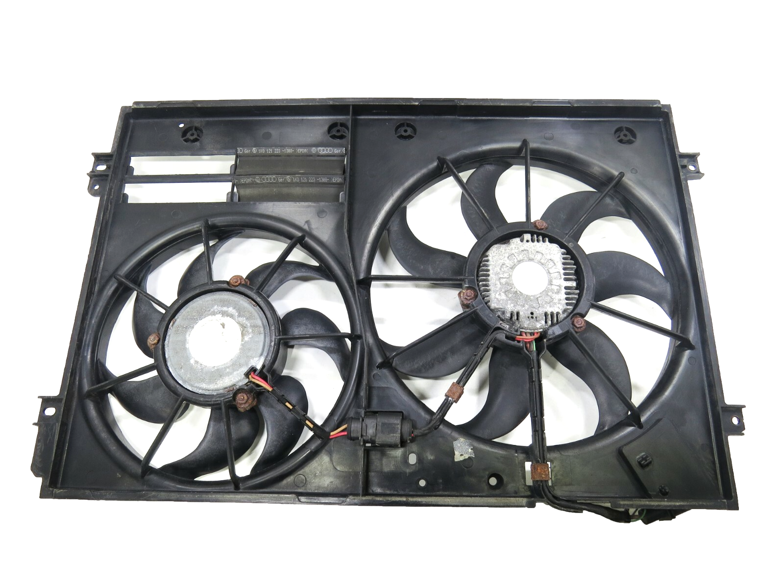 Audi Volkswagen 2005-2018 OEM Radiator Cooling Dual Fan Auxiliary Cooling Fan – Image 4