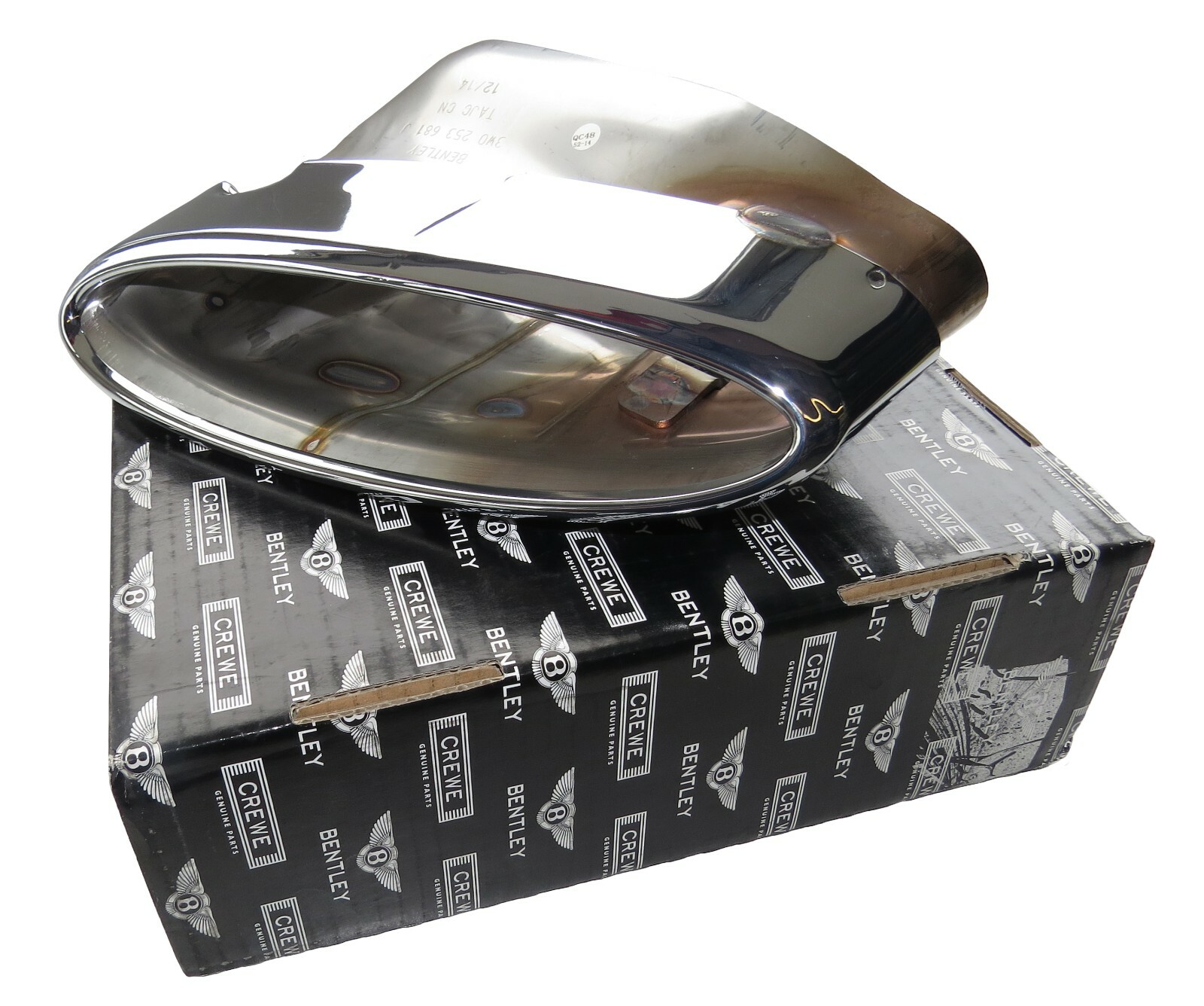 Bentley Continental GT GTC 2011-2018 OEM NEW Exhaust Tail Pipe Tip Trim Rear LH - Image 2