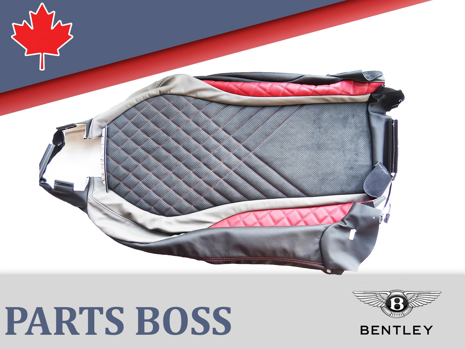 Bentley Continental GT Supersports 2018 OEM NEW Backrest Cover Front LH or RH