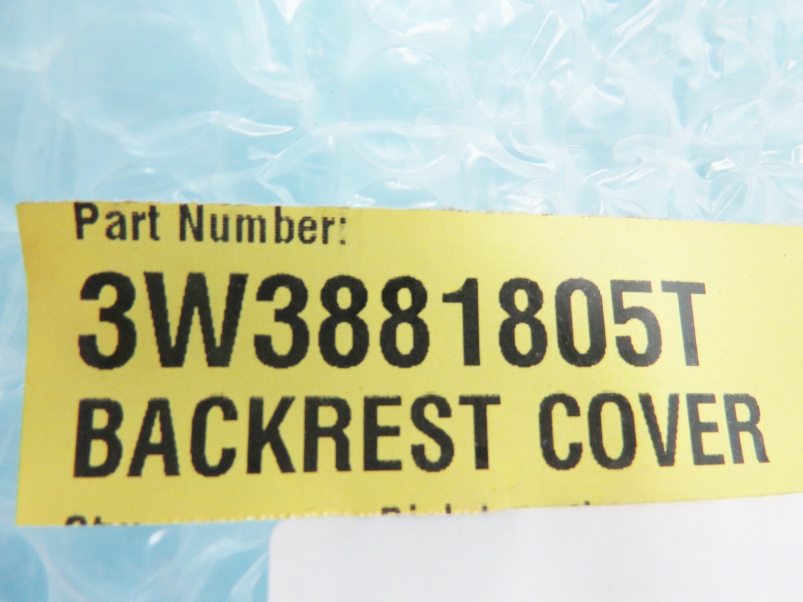 Bentley Continental GT Supersports 2018 OEM NEW Backrest Cover Front LH or RH - Image 6