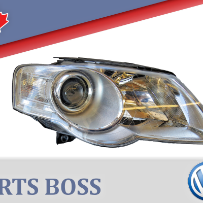 Volkswagen Passat 2006-2010 OEM Headlight Assembly Right (Passenger Side)