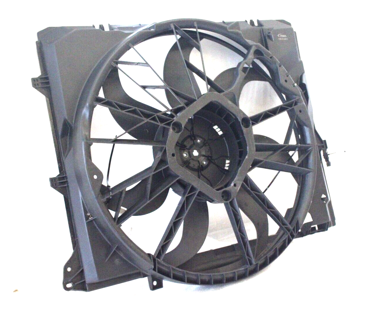 BMW 2006-2013 OEM Engine Cooling Fan Blade & Shroud No Motor Auxiliary Fan - Image 4