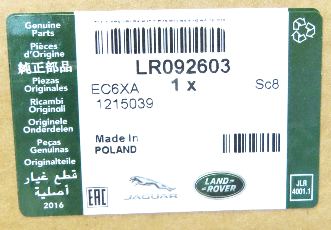 Range Rover Velar L560 2018-2023 OEM NEW Door Weatherstrip Seal Molding Rear RH - Image 11