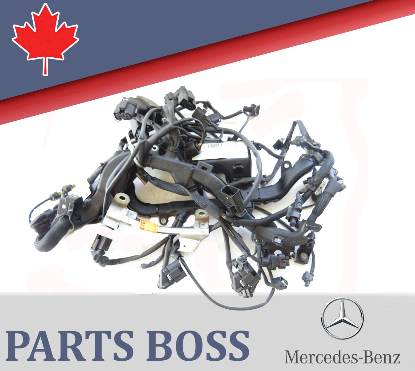 Mercedes-Benz OEM Engine Electrical Wiring Harness Cable