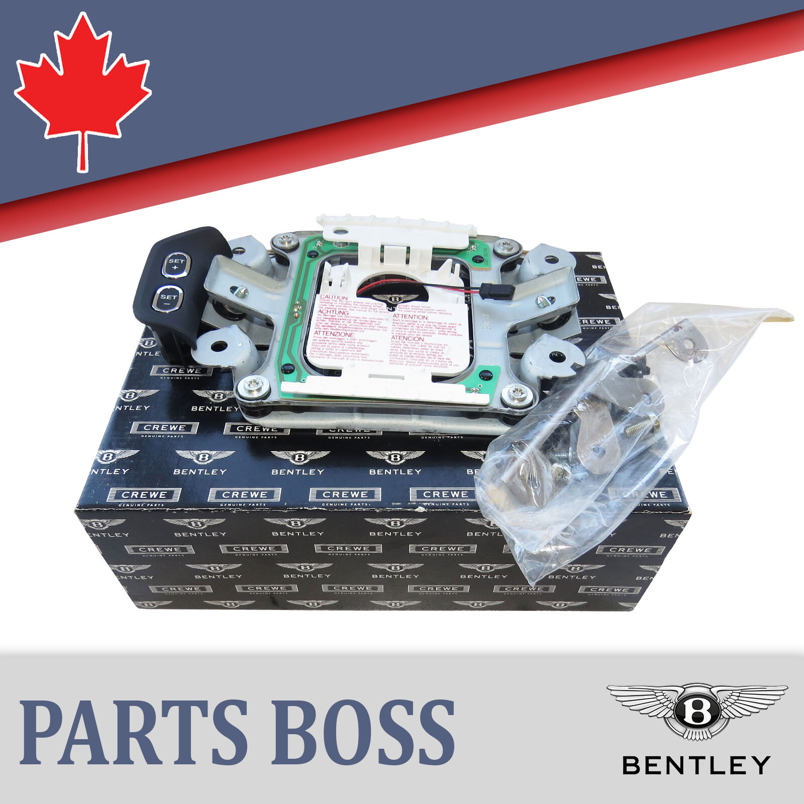 Bentley Arnage Azure 1998- 2009 OEM Steering Wheel Switch Set Cruise Controls