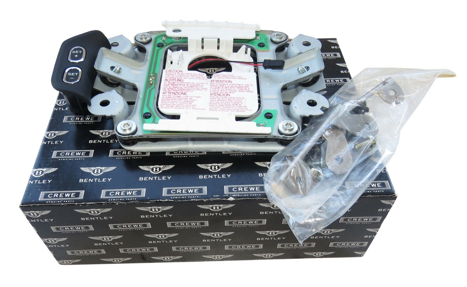 Bentley Arnage Azure 1998- 2009 OEM Steering Wheel Switch Set Cruise Controls - Image 2