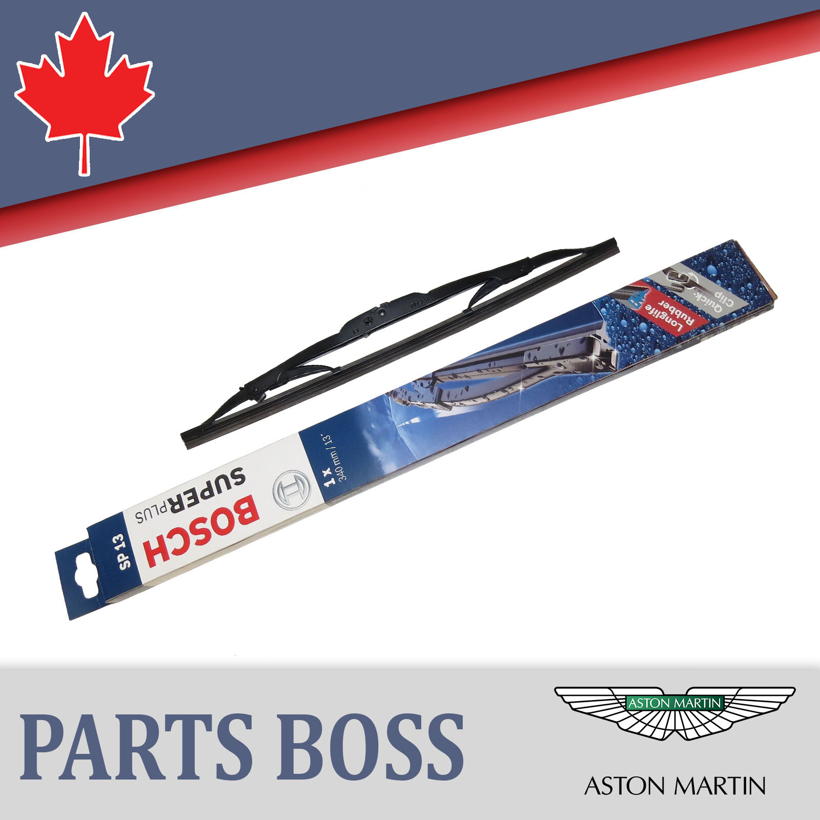 Aston Martin DB7 1997 OEM NEW Wiper Blade Front Right (Passenger Side)