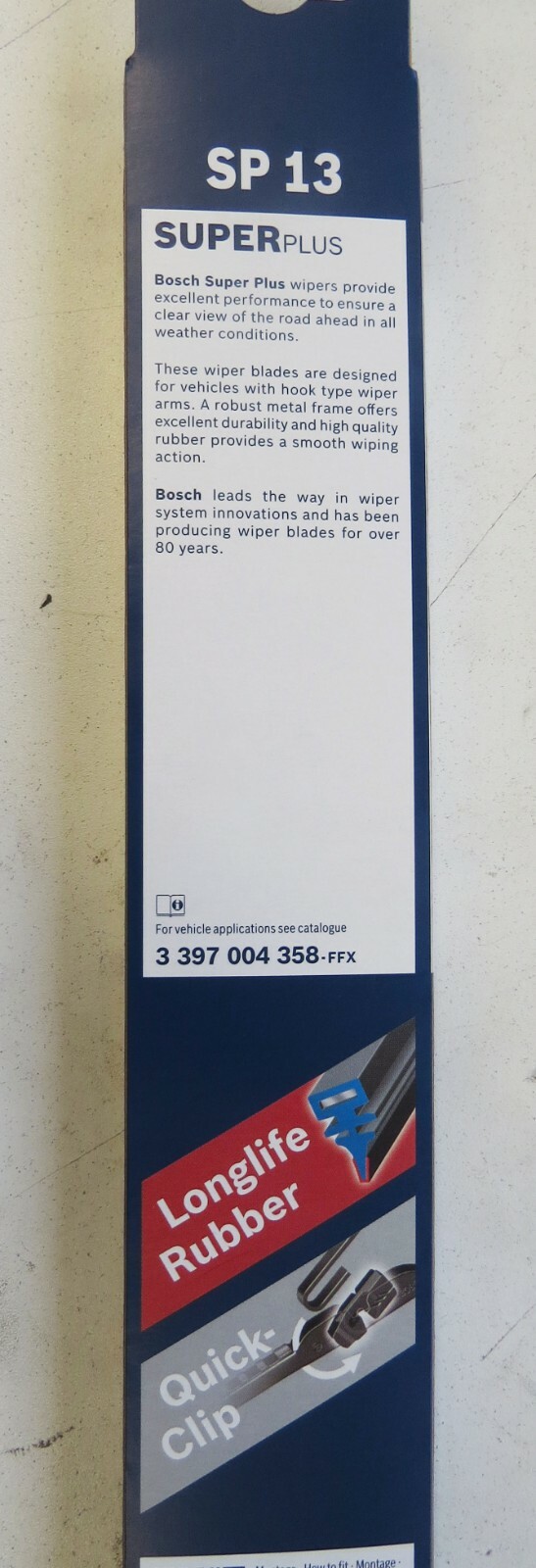 Aston Martin DB7 1997 OEM NEW Wiper Blade Front Right (Passenger Side) – Image 4