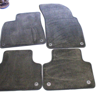 Bentley OEM Velour Beluga Floor Mats Set of 4 Front & Rear Black In Color