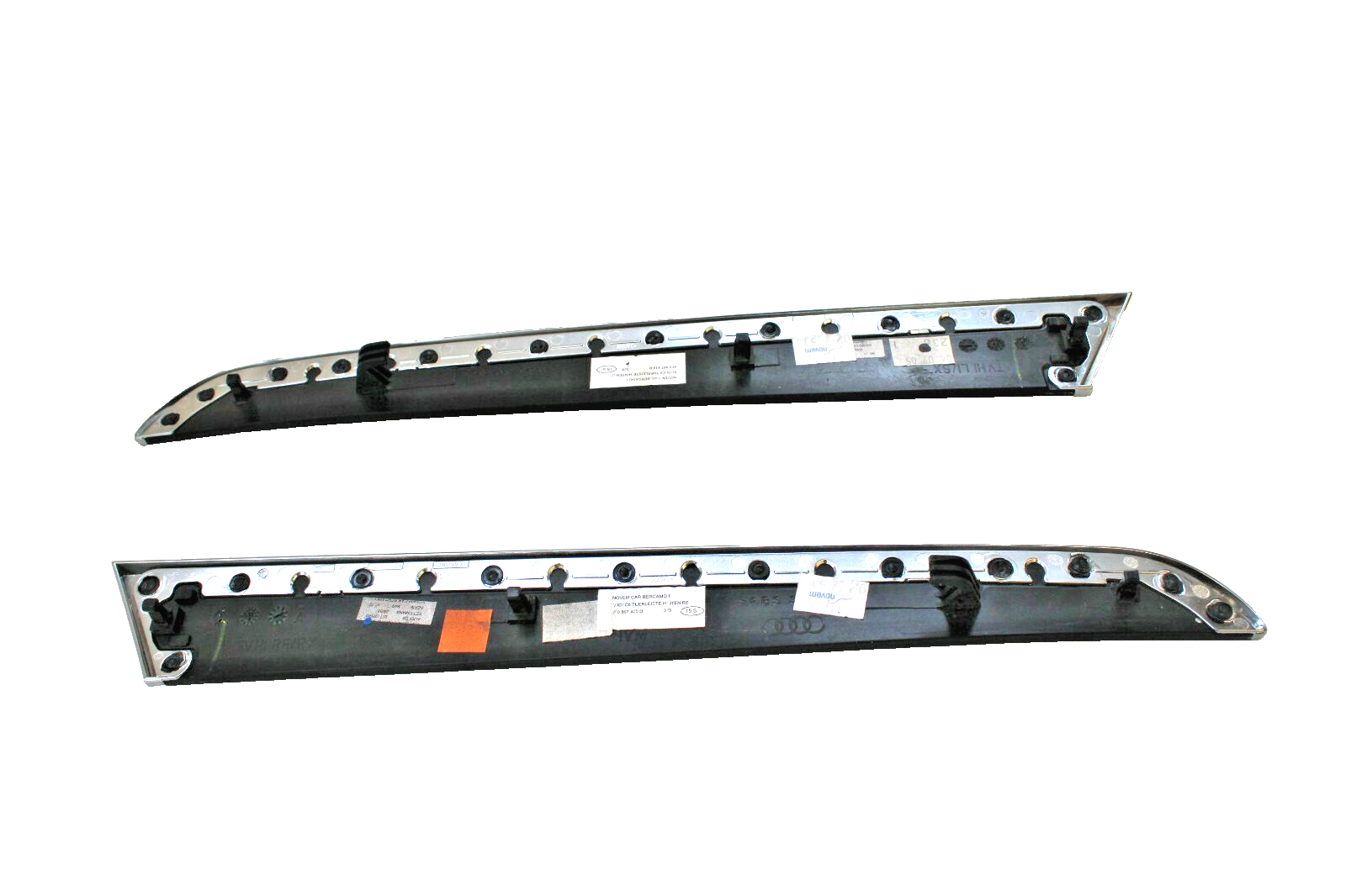 Audi A6 Quattro S6 2005-2011 OEM Interior Door Trim Molding Set Rear LH & RH - Image 6