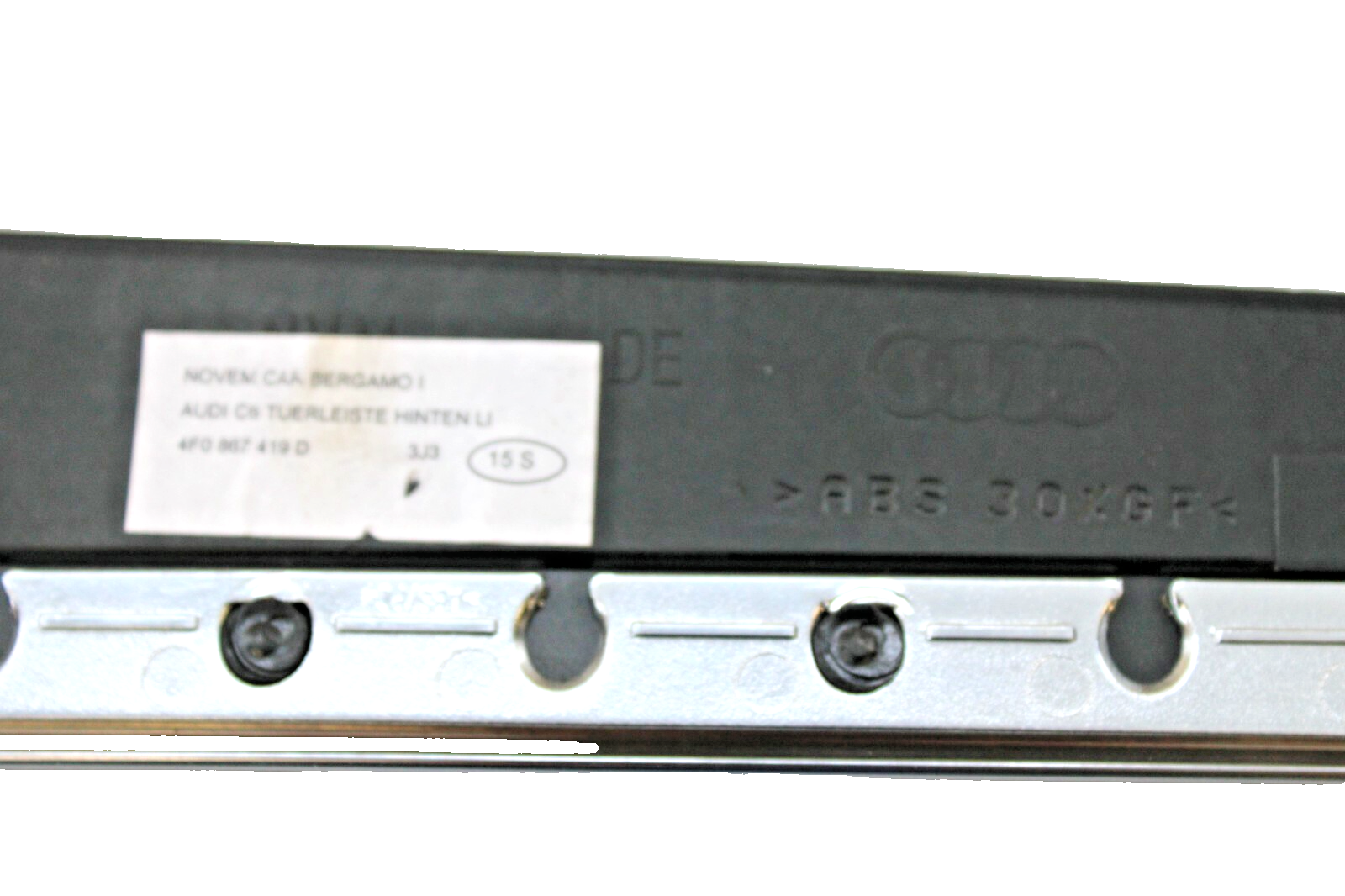 Audi A6 Quattro S6 2005-2011 OEM Interior Door Trim Molding Set Rear LH & RH - Image 9