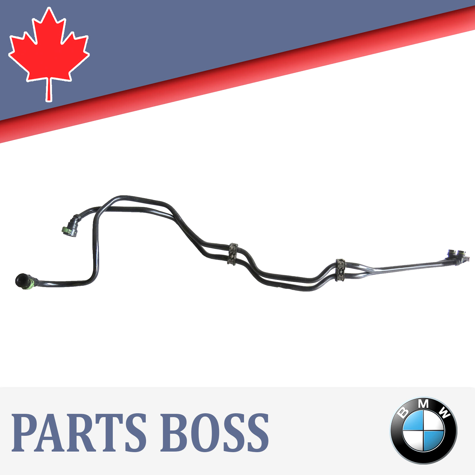BMW 228 328 335 428 2012-2018 OEM Automatic Transmission Oil Cooler Hose Lines