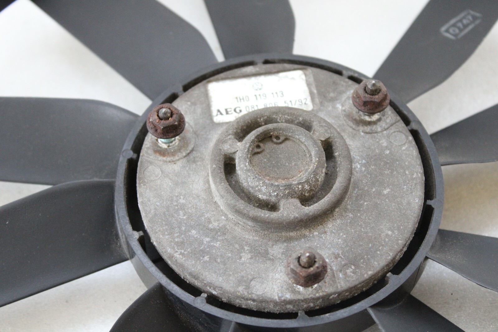 VW Golf Jetta Passat Cabrio 1997 1998 1999 2000 2001 2002 OEM Cooling Fan Blade - Image 10