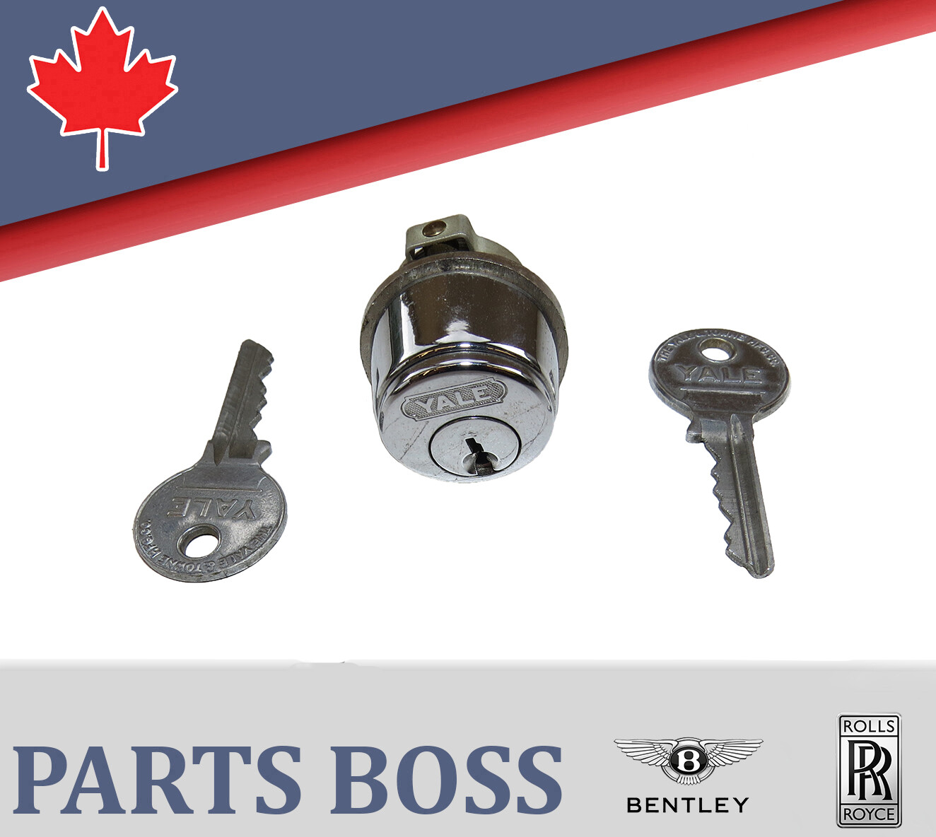 Bentley Rolls-Royce 1955-1958 OEM NEW Private Door Lock Front RH