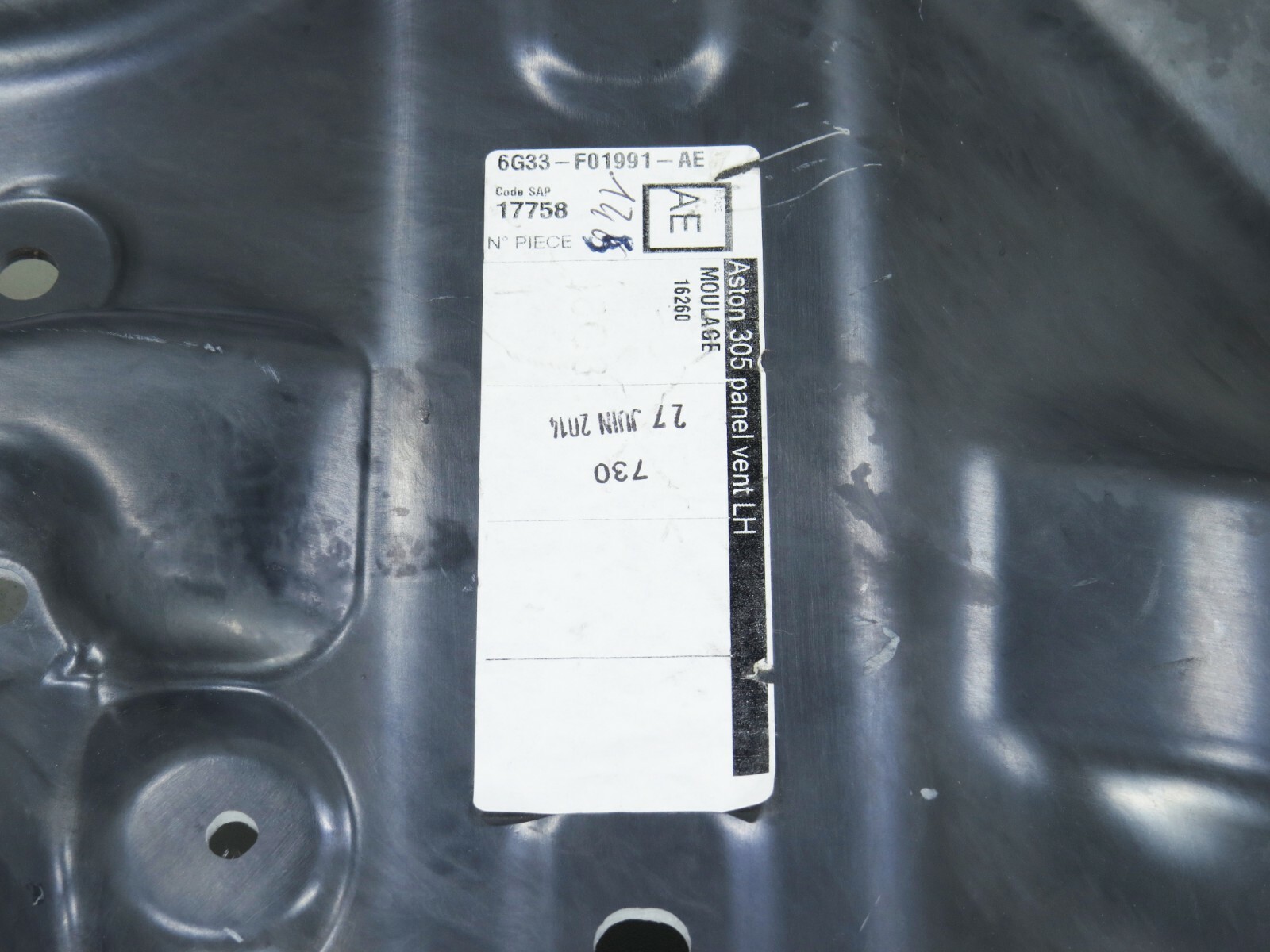 Aston Martin OEM Radiator Bracket Support Air Vent Front Left Side - Image 6