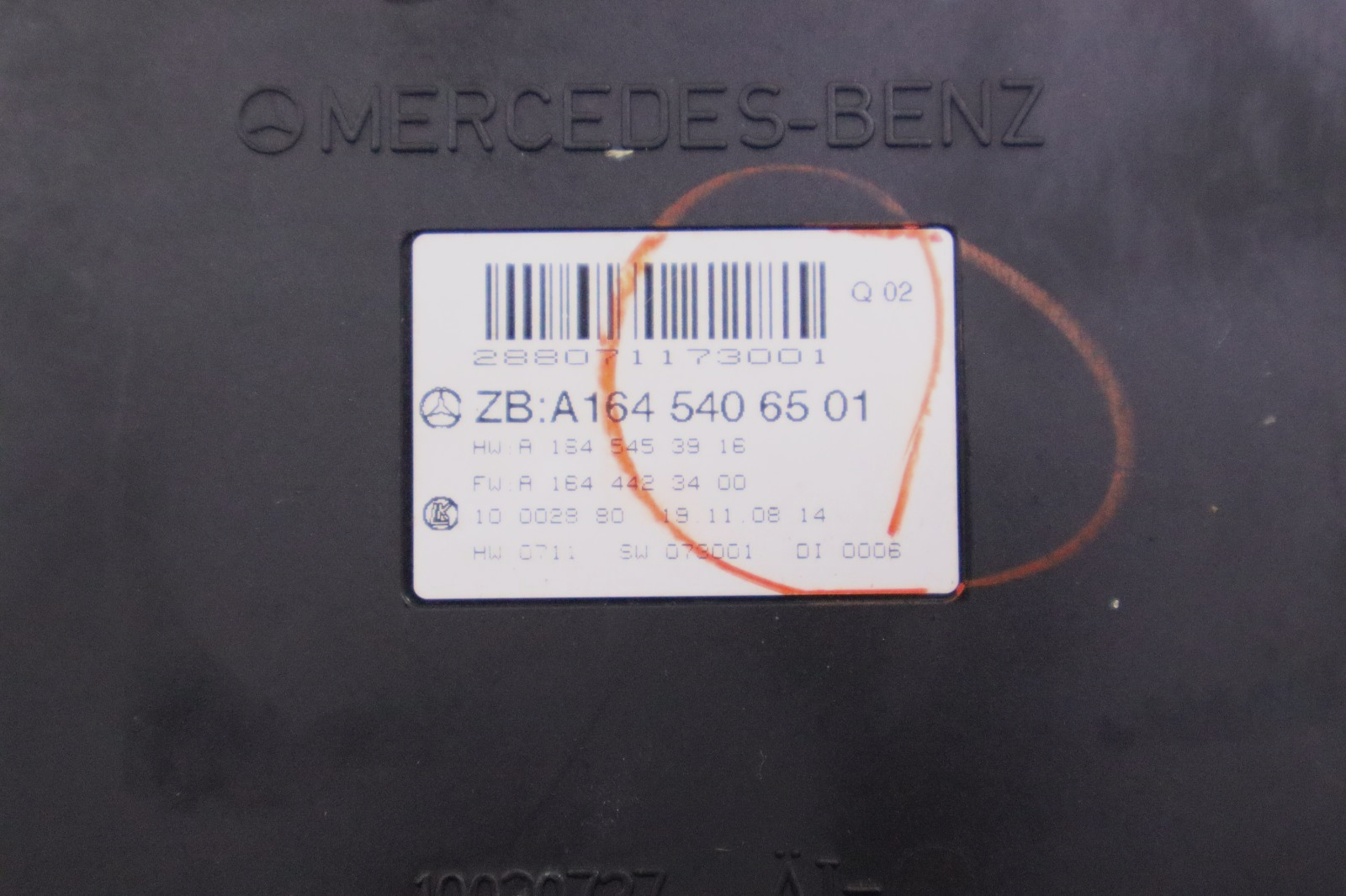 Mercedes GL ML R X164 W164 W251 2002-2012 OEM SAM Module Front - Image 3