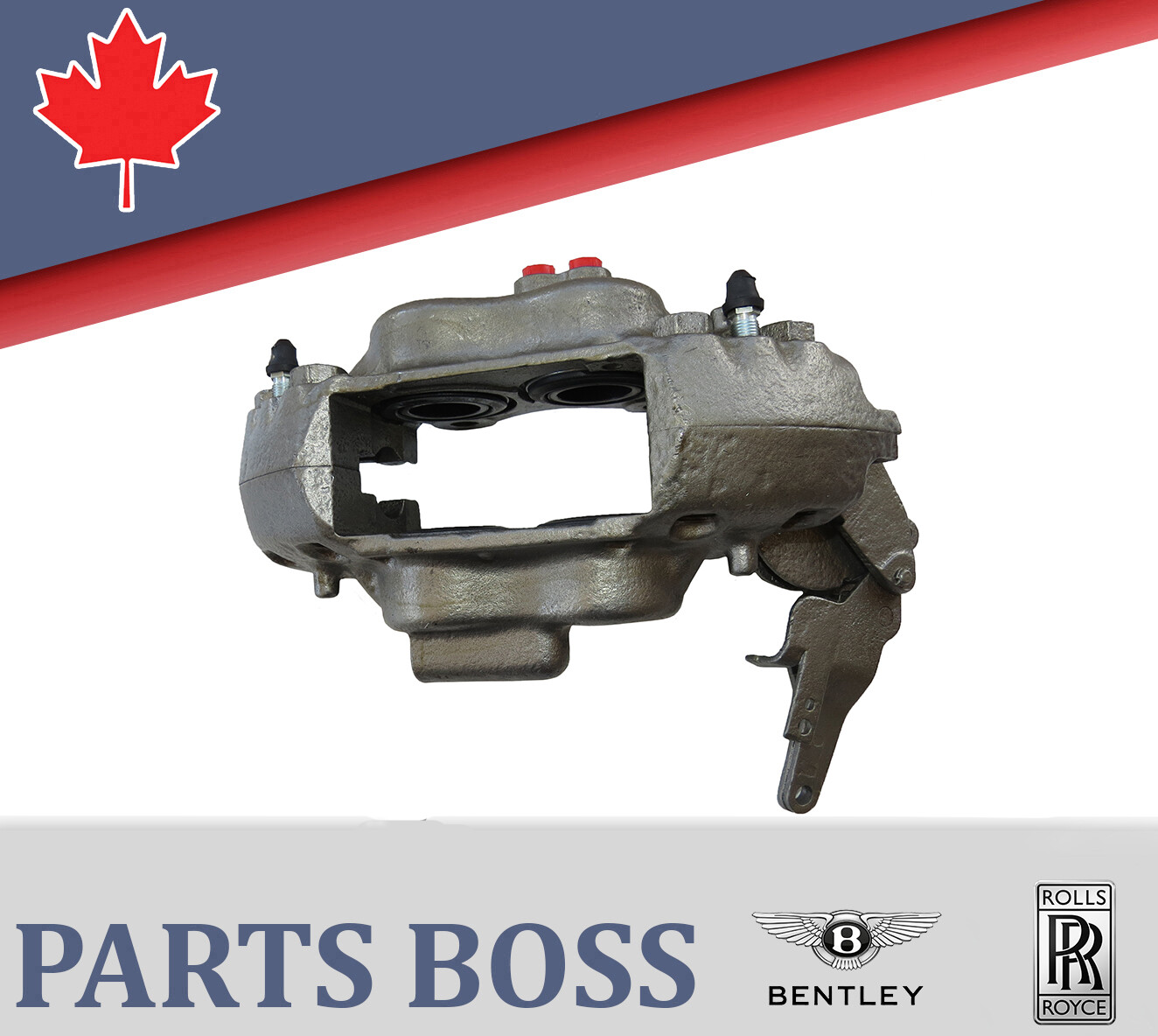 Bentley Continental Rolls Royce 1985-1989 OEM Rebuilt Brake Caliper Rear Left