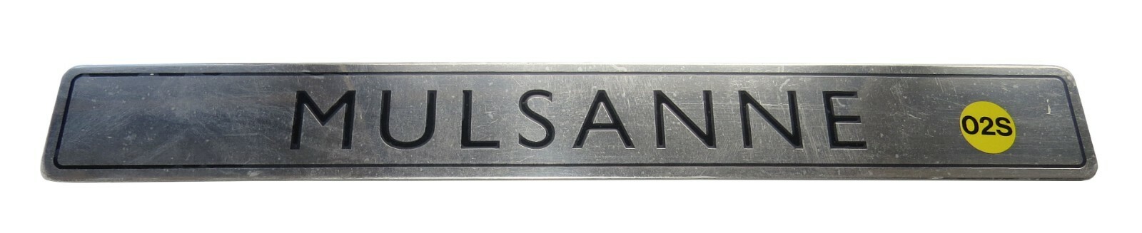 Bentley Mulsanne 2011-2020 OEM NEW Badge Emblem Door Sill Trim Plate – Image 2