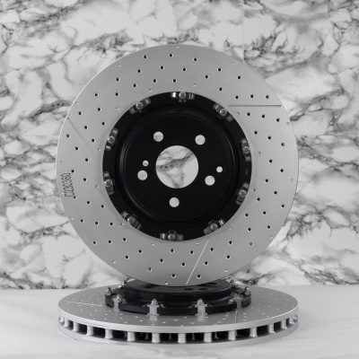 Mercedes C63 AMG W205 Front 2 Piece Floating brake Disc Rotor Genuine Upgarde