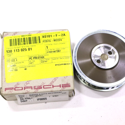 Porsche 911 930 964 965 3.3L TURBO 1978-1979 89 91 92 OEM NEW Air Pump Pulley