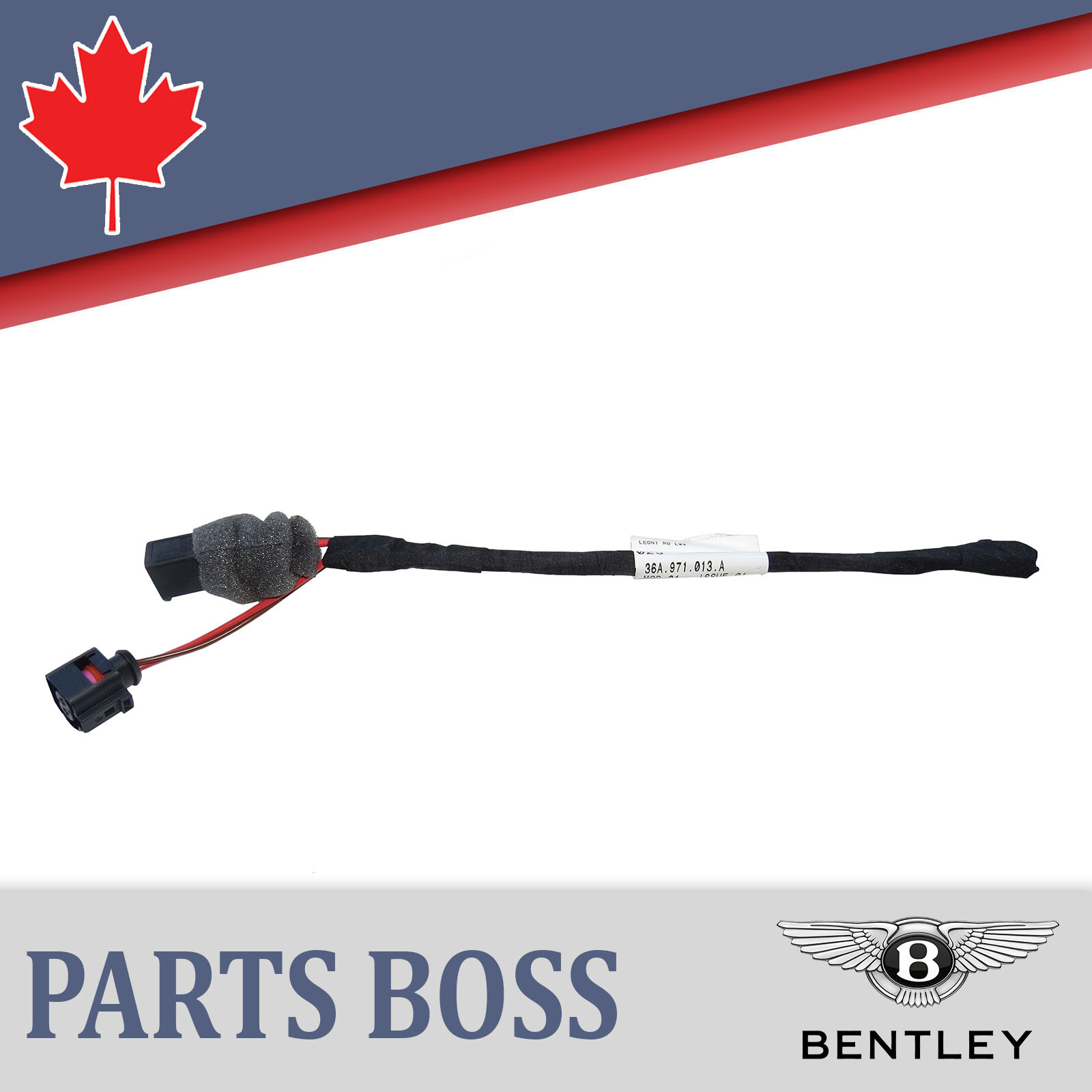 Bentley Bentayga 2017-2020 OEM NEW Adapter Wiring Harness Right (Passenger Side)
