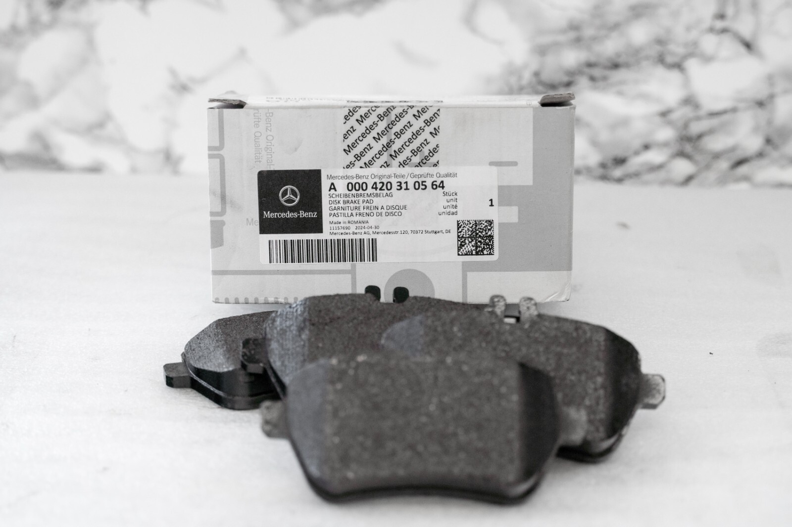 Mercedes S450 S550 S560 Brake disc rotor & pad set REAR OEM Genuine 2014-2020 - Image 18